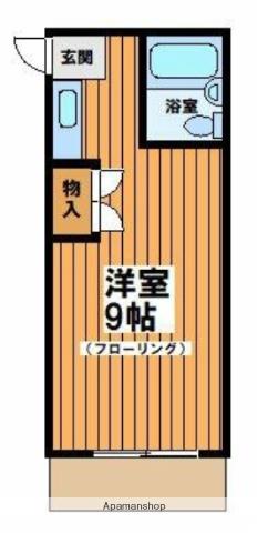 ヴィア・シテラ西永福(ワンルーム/1階)の間取り写真