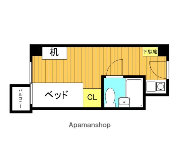吉祥寺クローバーハイツ 2階階 間取り