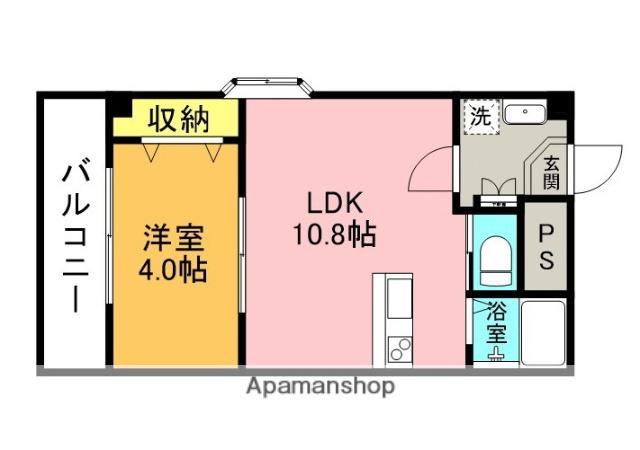 パレスジョージタウン 3階階 間取り