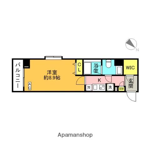 ステラメゾン荻窪(1K/2階)の間取り写真