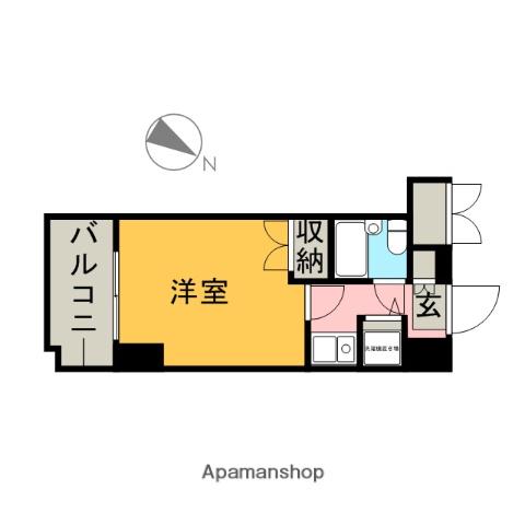 藤和シティコープ荻窪(1K/5階)の間取り写真