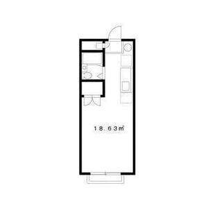 エステートサンスイ 2階階 間取り