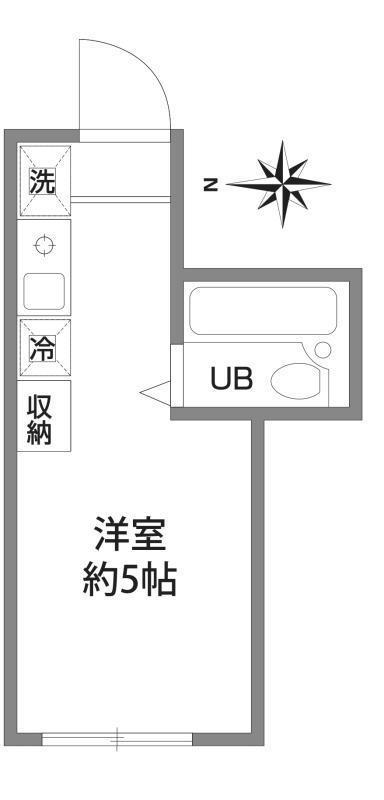 パークサイド国領 1階階 間取り