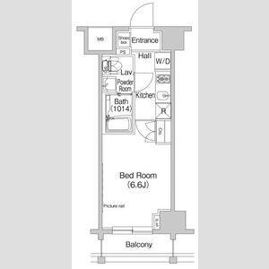 プラウドフラット富士見台 7階階 間取り