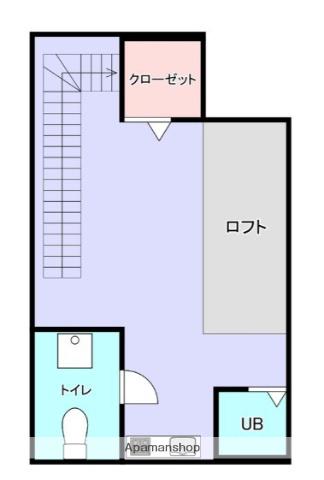 サークルハウス上石神井(ワンルーム/2階)の間取り写真