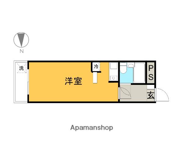 ワコーレ荻窪(ワンルーム/2階)の間取り写真