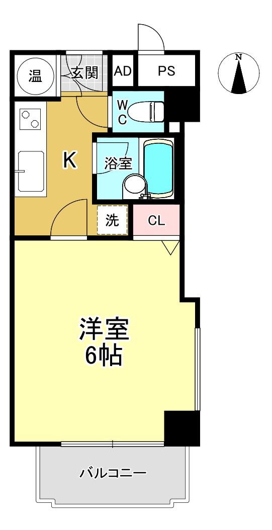 オリエント新宿 7階階 間取り