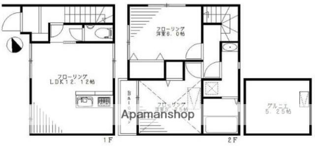 ＴＷＩＬＬ(2LDK)の間取り写真