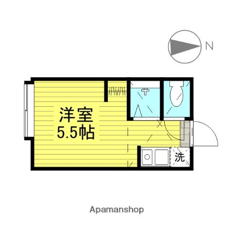 アーバンプレイス高円寺シャトー(ワンルーム/2階)の間取り写真
