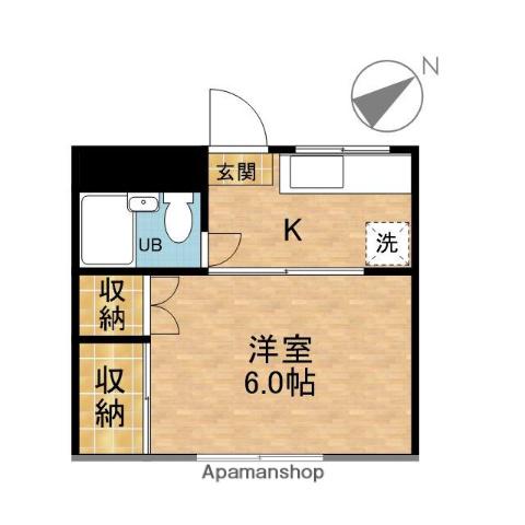 竹見コーポ 2階階 間取り