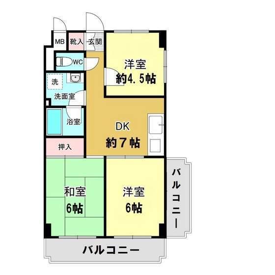 アーデンハウス 2階階 間取り