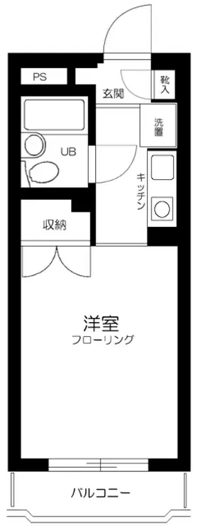 ワールドパレス永福町 3階階 間取り