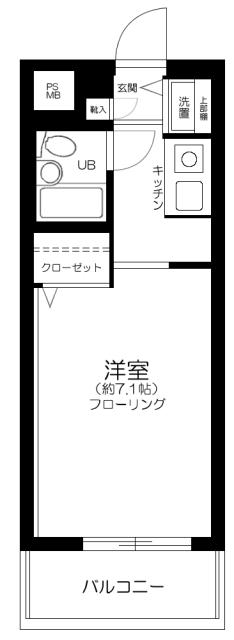 日神パレステージ武蔵関公園 1階階 間取り