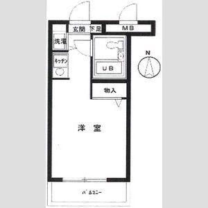 ダイアパレス氷川台 4階階 間取り