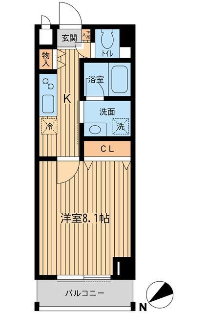 ベルメゾン吉祥寺 1階階 間取り