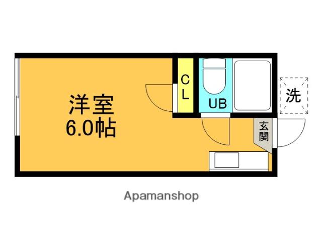 ハイツTOKOH(ワンルーム/2階)の間取り写真