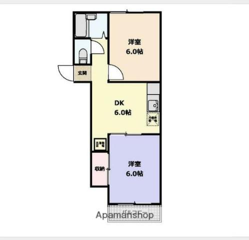 プライムコート 1階階 間取り