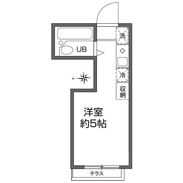 パークサイド国領 1階階 間取り