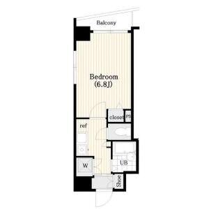 シンシア三軒茶屋太子堂 5階階 間取り