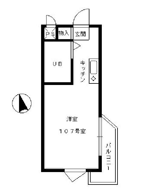 メゾン・ド・ネーフル 1階階 間取り