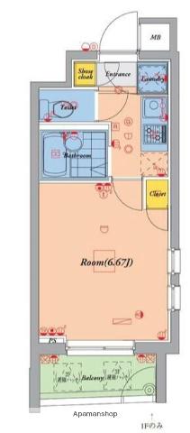 パレ・ホームズ高井戸東 2階階 間取り