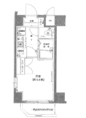 エクセリア浜田山 7階階 間取り