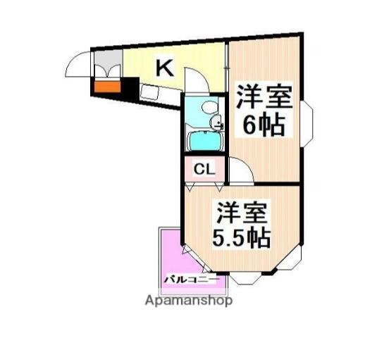 ラポルタイズミ 3階階 間取り