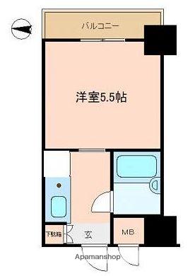 グローリア初穂武蔵境 8階階 間取り