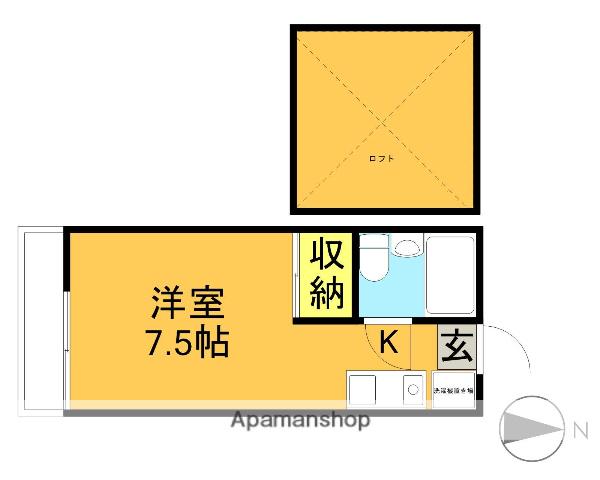 エクセレント吉祥寺 2階階 間取り