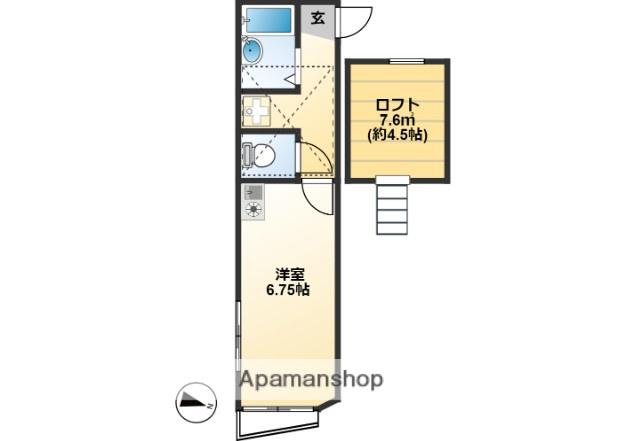 オーナメント西町 2階階 間取り