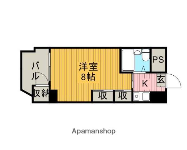 スペランザ・クニタチ(1K/1階)の間取り写真