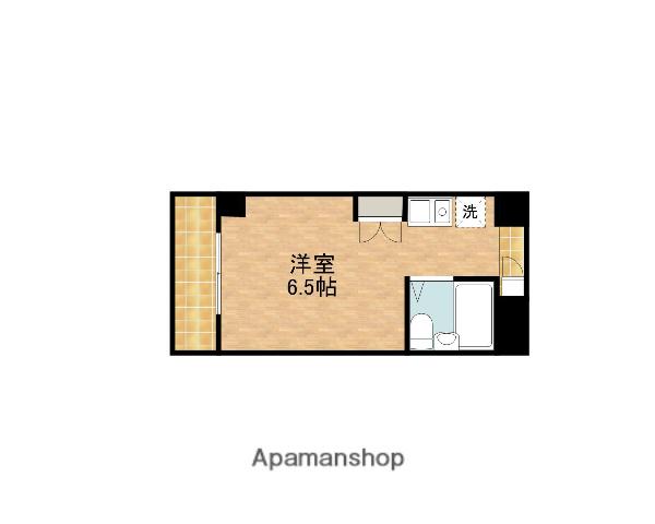 ナカムラスエヒロパレス21(ワンルーム/3階)の間取り写真