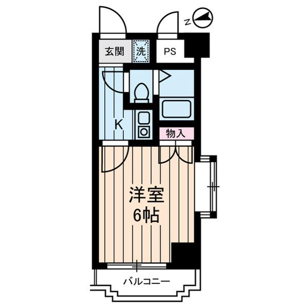 ダイホープラザ調布 3階階 間取り