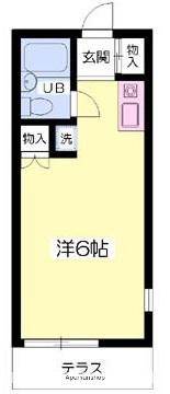 ドルチェ国立 1階階 間取り