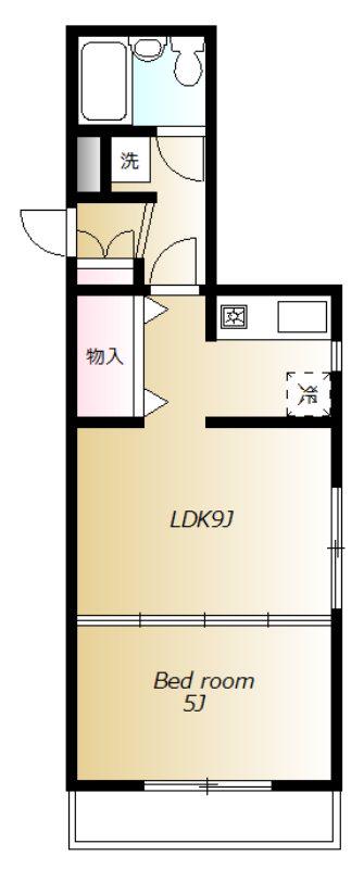 ライオンズマンション三鷹関前 1階階 間取り