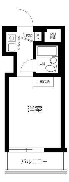 第2ジョージパークハイツ 3階階 間取り