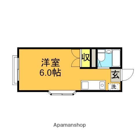 パラシオン泉A 2階階 間取り
