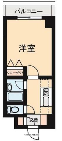 エコロジー高井戸プロセンチュリー(1K/3階)の間取り写真