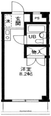 ラピュタ浜田山 1階階 間取り