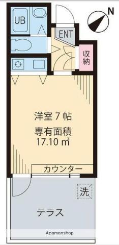 アティクス吉祥寺 3階階 間取り