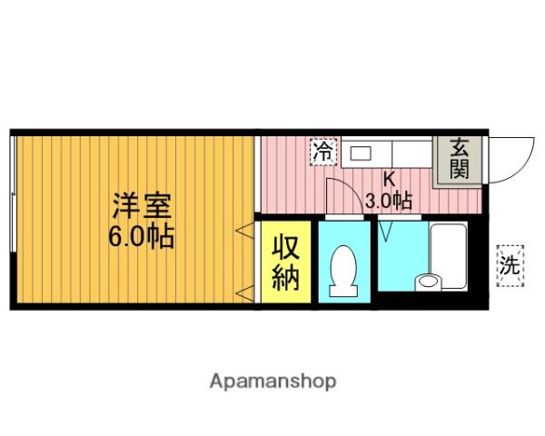 ラサール善福寺 1階階 間取り