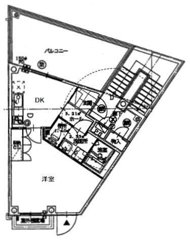 K・パーク 3階階 間取り