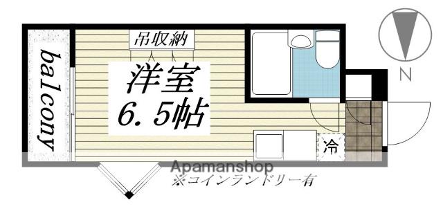 メゾン・ド・セレナード(ワンルーム/4階)の間取り写真