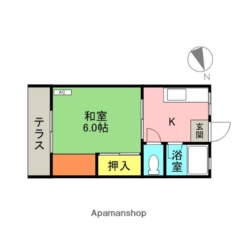 ハイムローゼ 2階階 間取り