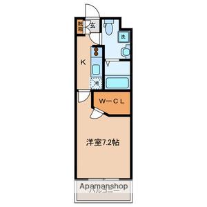 パーシモン芝久保 1階階 間取り