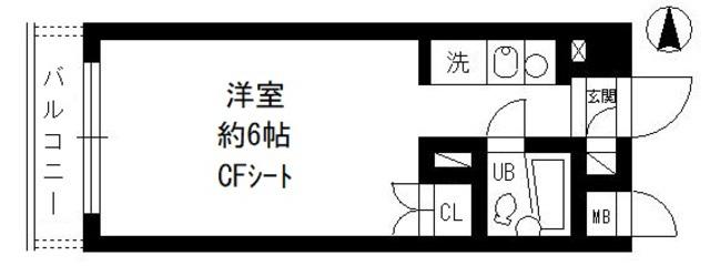 ビクセル武蔵関 2階階 間取り