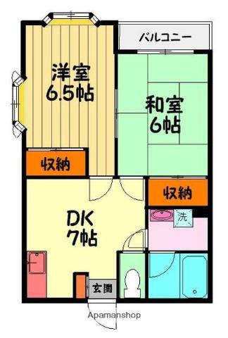 幸信ビル 2階階 間取り