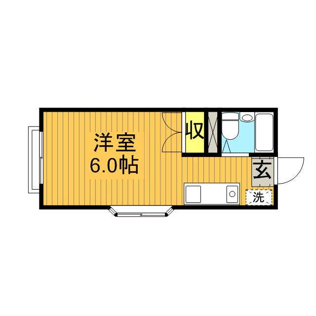 パラシオン泉A 2階階 間取り