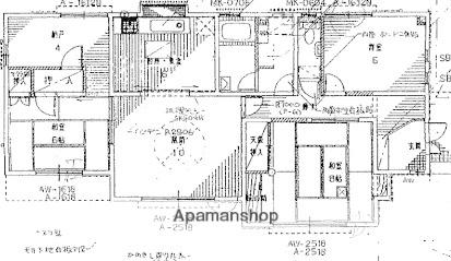 中央本線 三鷹駅 徒歩16分 2階建 築35年(3SLDK)の間取り写真