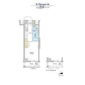 RESIDENCE KOENJI(1K/3階)の間取り写真